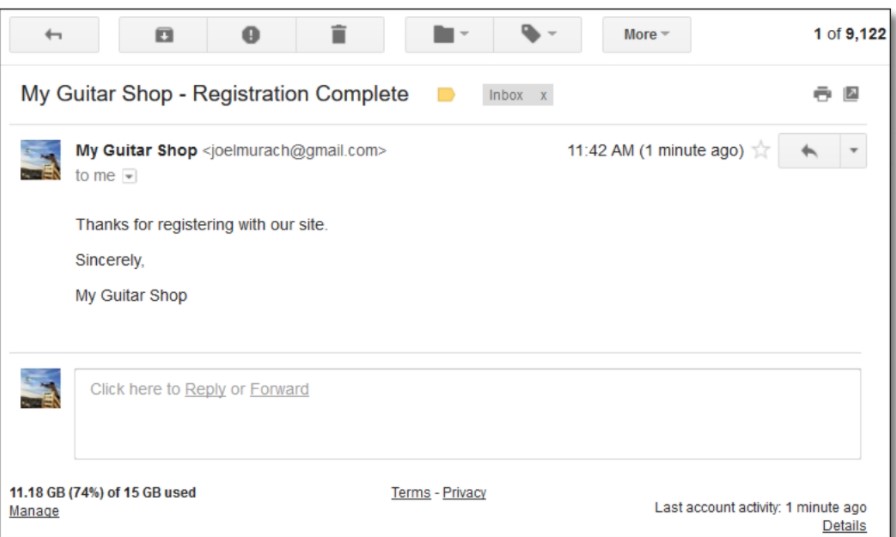registration email image