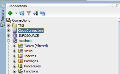 SQL Developer Interface